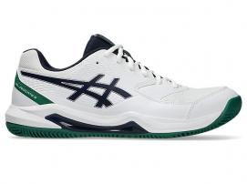 CALZADO ASICS GEL DEDICATE 8 CLAY WHITE/MIDNIGHT 11.5